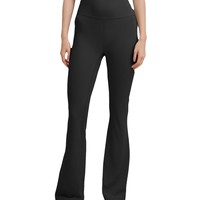 Legging de yoga à taille haute pour femme Fermeture à taille élastique Slim Fit Sweat Wicking Fitness Pant Dancing Training Exercise Print Full
