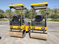 Compacteur vibrant routier 3 tonnes XMR303 pour usine