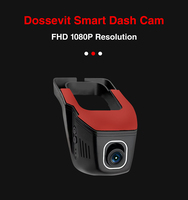 Caméra embarquée intelligente WIFI DVR pour voiture, enregistreur vidéo 1080P/2K/4K HD WDR avec capteur G, vision nocturne et alimentation ACC