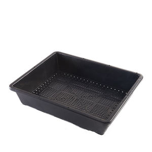 Plateau de germination de semis de plantes noires plateau de culture de graines plateaux en plastique semis agricoles - Product Image 1
