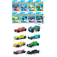 Vente en gros de voitures miniatures en alliage moulé sous pression à l'échelle 1/64, jouets pour enfants, kit de modèles de voitures en alliage pour enfants