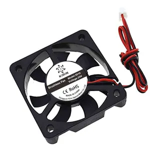 12v 2Pin 5 ซม.Axial พัดลมสูง 8000Rpm 5010 Brushless Dc พัดลม 50x50x10 มอเตอร์