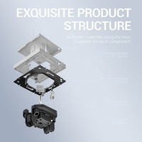 Mezeen OEM europeo francés estándar PC Panel Francia enchufe de pared con USB tipo A C cargador de pared UE toma de corriente 220V 230V