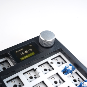 KC98คีย์บอร์ดแบบกลไกไร้สาย3โหมด Hot Swap RGB เกม PC ชุดคีย์บอร์ดเล่นเกมพร้อมจอแสดงผลและลูกบิด - Product Image 4