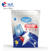 Détergent liquide et en poudre essentiel pour la vaisselle, capsules de détergent pour lave-vaisselle, capsules pour le nettoyage de la vaisselle