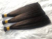 Extensiones de Cabello I-Tip 100% Virgen Natural al por Mayor, Queratina Italiana, Fusión en Frío, Microlinks, Doble Trama, Cabello Humano de Proveedor