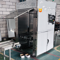 Machine de chargement automatique de plateaux électrique industrielle en acier inoxydable pour pain de mie, équipement de boulangerie à haut rendement