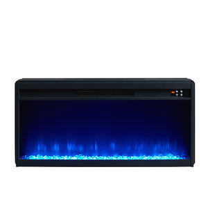 מפעל סיטונאי LED מקורה דקורטיבי אש מקום להכניס שלט רחוק קוורץ אינפרא אדום חשמלי אח תנורי חימום - Product Image 5