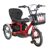 Mini tricycle électrique et à pédales, tricycle à trois roues à double usage, scooter de mobilité