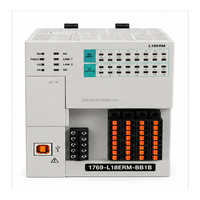 Contrôleur de machine compact DLR industriel 1769-L18ERM-BB1B Motion PLC 512 Ko 16DI 16DO 2 axes avec double port Ethernet