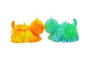 XTQ Anti Stress giocattolo due colori misti peli folti gatto strizza Fidget bambini giocattolo - Product Image 4