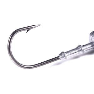 Leurre de pêche rond en métal en vrac imprimé jigging à hameçon pour la pêche en rivière - Product Image 4