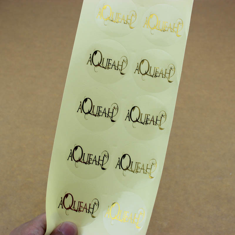 ODM/OEM Custom Printing Stamping Vinyl Sheet Embossed Metal Roll Labels Self-adhesive Aluminum Silver Foil Sticker Labels