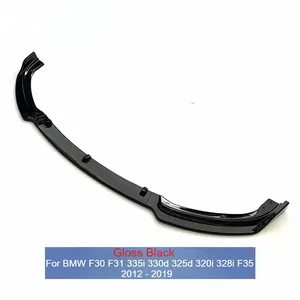 2012 a 2019 para F30 F31 335i 330d 325d 320i 328i F35 Kit de carrocería con alerón labial delantero no deportivo y protector de barbilla - Product Image 3