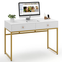 Bureau d'ordinateur à 2 tiroirs, bureau d'étude, Design pour la maison