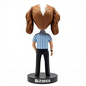 Destek özelleştirilmiş köpek benzeri Bobbleheads reçine çevre dostu malzeme hediyelik eşya olarak kullanılan gerçekçi görüntü
