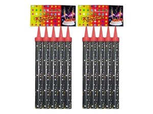 Vente flash <span class=keywords><strong>Fontaine</strong></span> de glace sans flamme 18 cm Argentée <span class=keywords><strong>Bougie</strong></span> scintillante <span class=keywords><strong>pour</strong></span> gâteau d'anniversaire - Product Image 3