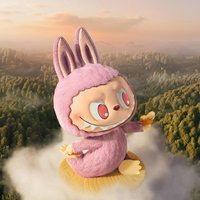 Collection de cadeaux mystère Mart pour la série Monster Lazy Yoga, figurines d'action en résine PVC, animaux, design aléatoire, boîte aveugle