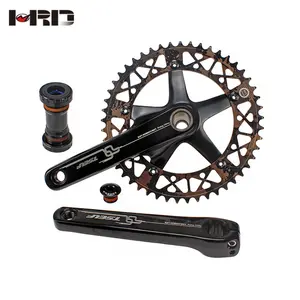 AZ1-AS232-2 อลูมิเนียม chainwheel ความเร็วสูง crank 170 มม.fixie crankset fixed gear 48T 49T 50T