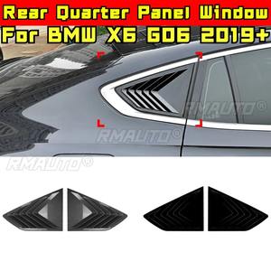 Pour BMW X6 G06 2019+ Accessoires Extérieurs Volet de Fenêtre Latérale Arrière Cache de Fenêtre Latérale Arrière Kit Carrosserie - Product Image 2