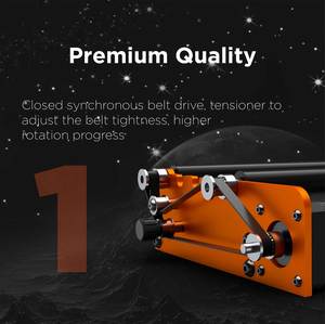 ACMER M2 Rouleau rotatif laser pré-assemblé pour gravure à 360 degrés sur objets cylindriques de 4 à 138 mm de diamètre, état neuf, 650 nm - Product Image 2