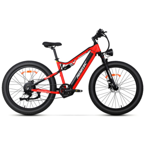 Electric Mountain Bike Full Suspension Bicycle 27.5inch 1000W Peak <b>Power</b> Fat tire mountain bike - Product Image 3