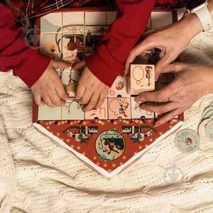 Многоразовый подарок Рождественский Адвент календарь Подарочная коробка бумажные коробки конфеты календарь Рождественский Адвент календарь Подарочная коробка Упаковка - Product Image 5