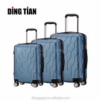 Sacs de voyage de marque Premium, valise rose Maletas porte-bagages Dingtian, ensemble de valises, cabine, valise à roulettes ABS