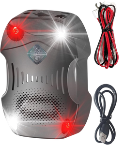 Saijzek 2-en-1 souris à ultrasons <span class=keywords><strong>et</strong></span> répulsif pour animaux nouveauté marche/arrêt automatique pour capot de véhicule de <span class=keywords><strong>voiture</strong></span> intérieur <span class=keywords><strong>et</strong></span> extérieur - Product Image 1