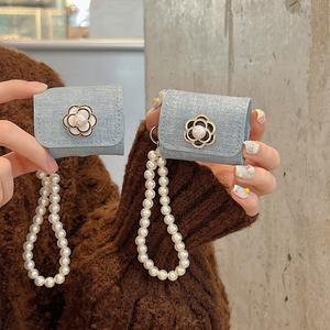 Funda para auriculares AP126 Trendy Cowboy Camellia adecuada para auriculares <span class=keywords><strong>AirPods</strong></span> <span class=keywords><strong>123</strong></span>/Pro 2 - Product Image 5