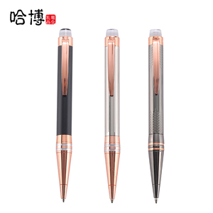 Vendita calda personalizzazione personalizzata <span class=keywords><strong>scrittura</strong></span> per regalo aziendale cancelleria per ufficio penna a sfera in metallo pesante con Logo - Product Image 1