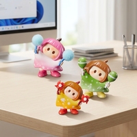 Nouveauté 2026 : Vente en gros de figurines d'anime authentiques MINISO YOYO Tilted Head S2 Series en boîtes mystères, jouets décoratifs tendance pour collection