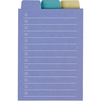 Personal isierte Haft notizen benutzer definierte Lesezeichen Checkliste Sticky Note Planner für Schule, Büro, Notizbuch