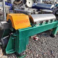 LW220 3 Fasa Horizontal Decanter Centrifuge SS304 Pemisah Otomatis Kontinu Minyak Air Padatan untuk Air Limbah Minyak Zaitun Biodiesel