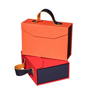 Custom Cosmetics &amp; Coffee Cup Gift Box Portable Flip-Top Design Black <strong>Cardboard</strong> Colorful JH-005 <strong>Model</strong> - Product Image 1