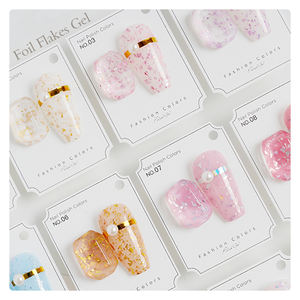 Vernis à ongles Gel, nouveau produit de manucure, 2022 couleurs, Support d'usine OEM, faites votre propre étiquette en flocons, 5000 - Product Image 3