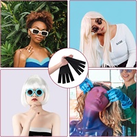 Bandeau élastique de mode en gros pour femmes, bandeau pour coiffure de perruque pour filles, bandeau antidérapant, bandeaux personnalisés avec logo