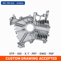 Fabricant de pièces en aluminium moulé sous pression ADC12, carter de générateur inverseur H175i H122i H122IN 168F 170F, moteur OEM