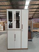 Meubles de bureau en gros, armoire métallique, casier en acier, 4 tiroirs, armoire de rangement en acier pour bureau à domicile