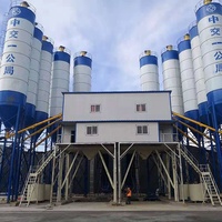 Centrale à béton entièrement automatique PLC HZS90 avec mélangeur à double arbre JS1500 et équipement électrique Schneider