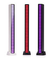 Luz Led RGB de ambiente activada por voz con Control de sonido, luces inteligentes para el hogar
