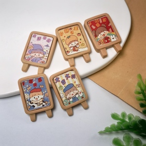100 pièces Mini Plaques décoratives en résine à dos plat, motifs café, pour Slime, Breloques, Boucles d'oreilles, Porte-clés, Fabrication <span class=keywords><strong>de</strong></span> bijoux DIY, Petits pendentifs, Miniatures alimentaires, <span class=keywords><strong>Maison</strong></span> <span class=keywords><strong>de</strong></span> poupée - Product Image 1
