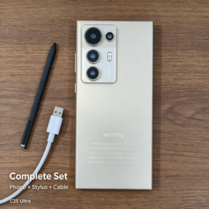 Teléfono Inteligente C25 Ultra Desbloqueado con Android, Cámara Triple, Android 15/16/17, Máximo 2K, 5G, Teléfono Inteligente Desbloqueado PRO 5G+ - Product Image 4