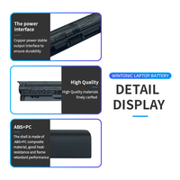RI04 pour HP PROBOOK 450 450G3 455 455G3 470 470G3 series HSTNN-PB6Q Q94C Q95C RI06XL RI04 batterie d'ordinateur de remplacement hp