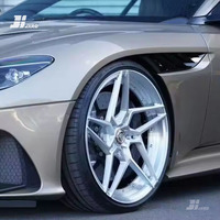 Rines Forjados Personalizados 5x120 5x114.3 5x112 con Ranuras Profundas de 17 18 19 20 21 22 Pulgadas para Autos de Pasajeros Nuevos 30 25mm 5x117