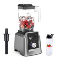 Robot culinaire électrique 3-en-1 2200W Crest Silver Bardefu – Mixeur, hachoir et centrifugeuse professionnel robuste