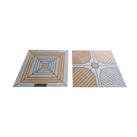 Plancher de bateau en PVC LIKEWOOD, imitation teck, de luxe, dernière collection 2021, pour bateaux et yachts, revêtement synthétique en teck marin