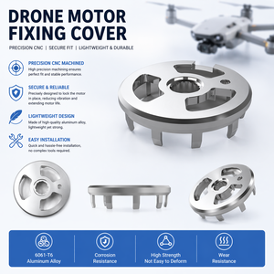 personnalisés Pièces CNC suisses Arbre de petit diamètre Composants de drone Couvercle de fixation   drone Pièces de drone - Product Image 2