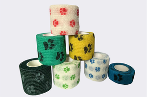 कुत्ते विरोधी गंदगी टेप लेगिंग स्वयं चिपकने वाला पट्टी लपेटकर पैर सुरक्षात्मक पट्टियाँ - Product Image 6