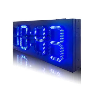 Led chữ số đồng hồ đếm ngược tùy chỉnh ngoài trời LED hẹn giờ đồng hồ với điều khiển từ xa LED đồng hồ kỹ thuật số